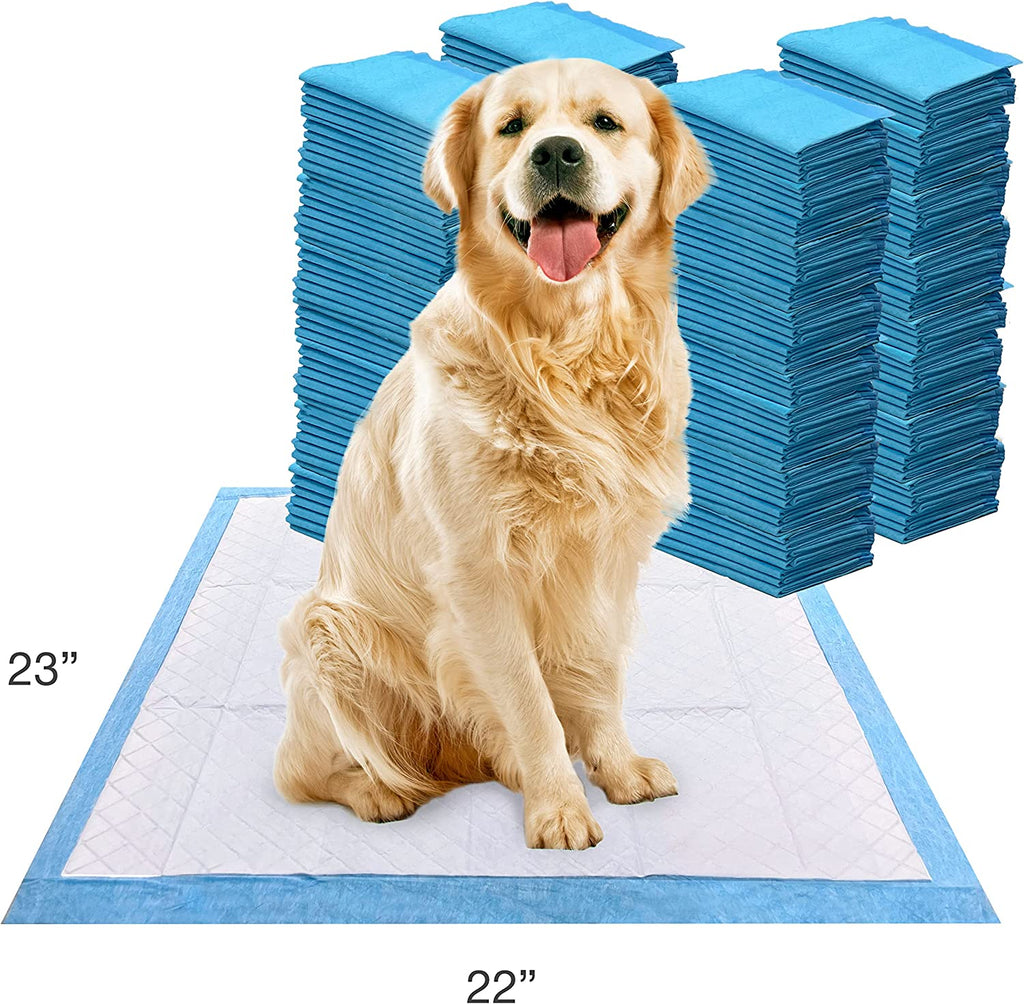 Wee-Wee Superior Performance Unscented Puppy Pee Pads for Dogs & Puppies, Quilted Leak-Proof Dog Housebreaking Potty Training Floor Protection, Pet Supplies, 22" X 23", 200 Count